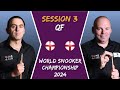 Ronnie osullivan vs stuart bingham  session 3  world snooker championship 2024  snooker 2024