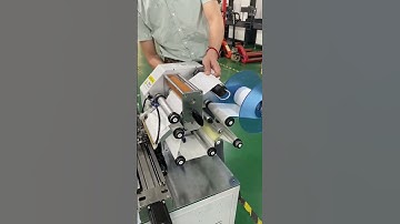 How to Install Labels on a Wire Folding Labeling Machine#labelingmachine #labeler
