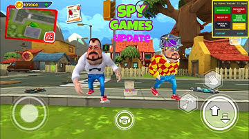 Dark Riddle New Spy Games Update 18.0.2 - NEW SKIN - UPDATED MORE | Neighbor Player : Part 40