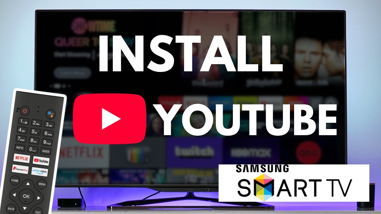 How To Install & Watch YouTube On Samsung Smart TV - YouTube