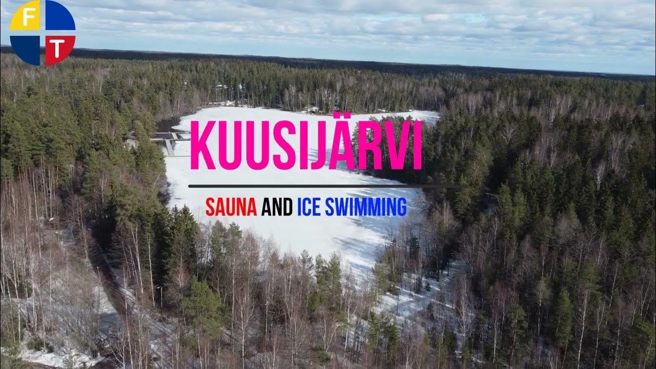 Kuusijärvi Sauna and Ice Swimming in Vantaa, Finland - YouTube