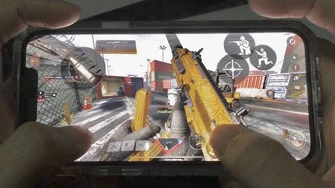 iPhone 13 Mini | 4 Fingers Handcam (Call of Duty Mobile)