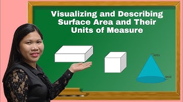 Visualizing and Describing Surface Area and Their Units of Measure