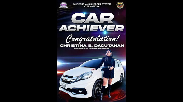 Christina Dacutanan Another OPS Car Achiever!!