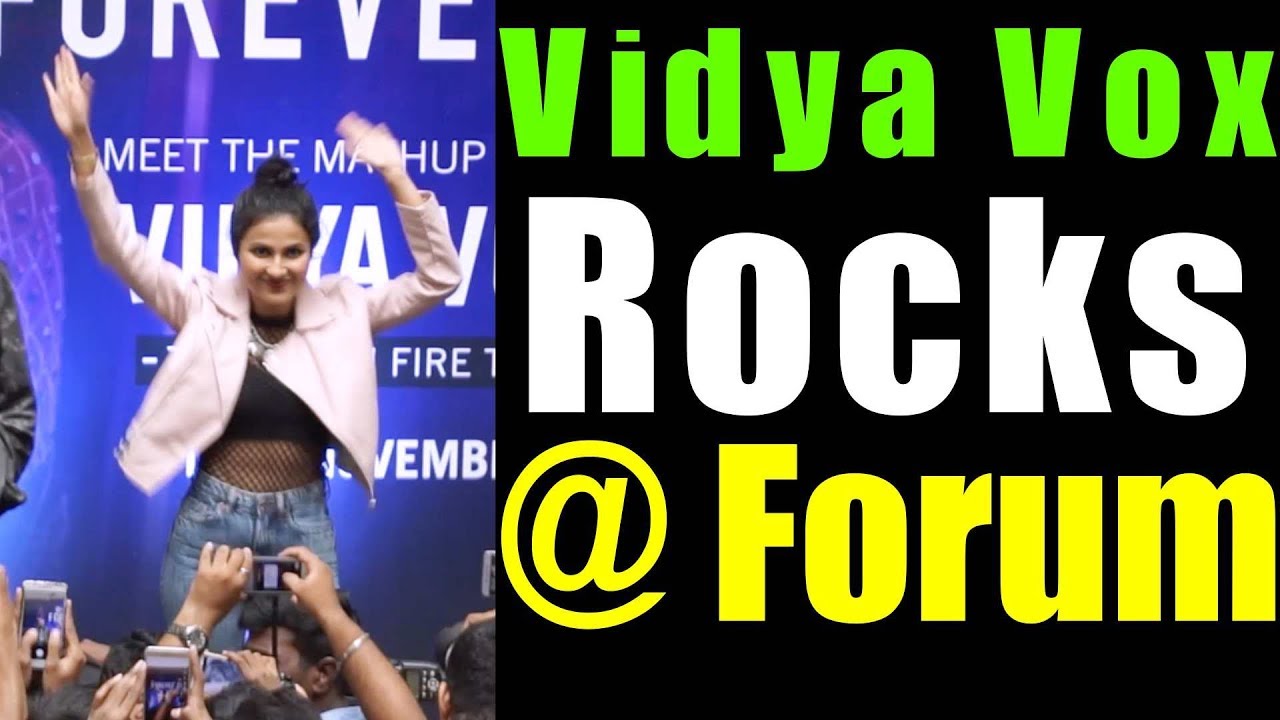 Vidya Vox At Forum Sujana Mall | Forum Mall | Hyderabad | Latest