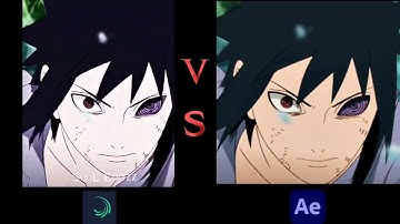 ALIGHT MOTION vs AFTER EFFECTS ||NARUTO vs SASUKE PRAISE GOD (AMV/EDIT) || || @J1zzy.ae REMAKE ||