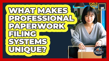 What Makes Professional Paperwork Filing Systems Unique? - Your Organization Mentor