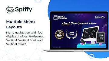Spiffy Odoo Backend Theme – with Multiple Menu Layouts!