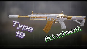 Most balanced Type 19 Attachment #codm 