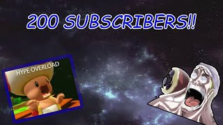 200 SUBSCRIBERS!!!! Thank You!!