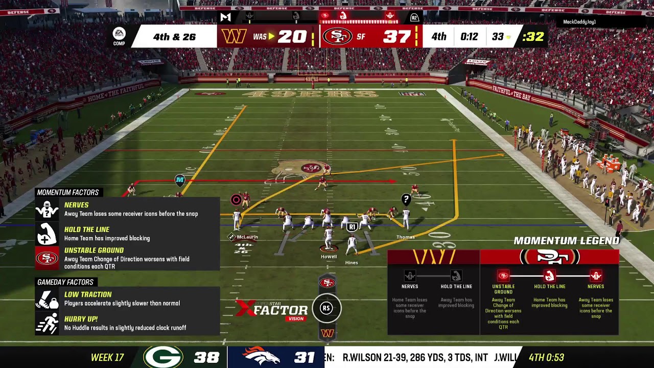 Commanders v Niners YouTube