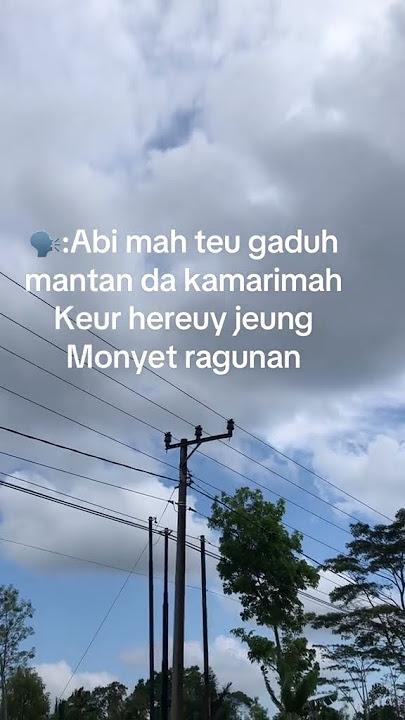 Hampura tan lain dek nyindir da kitu kanyataanna🤣 #sundapride
