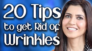 20 Tips to get Rid of Wrinkles - Ghazal Siddique