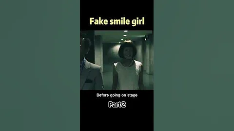 Girl disguised her face with a fake smile.#moviereview #films #shortvideo