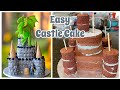 Easy Castle Cake tutorial