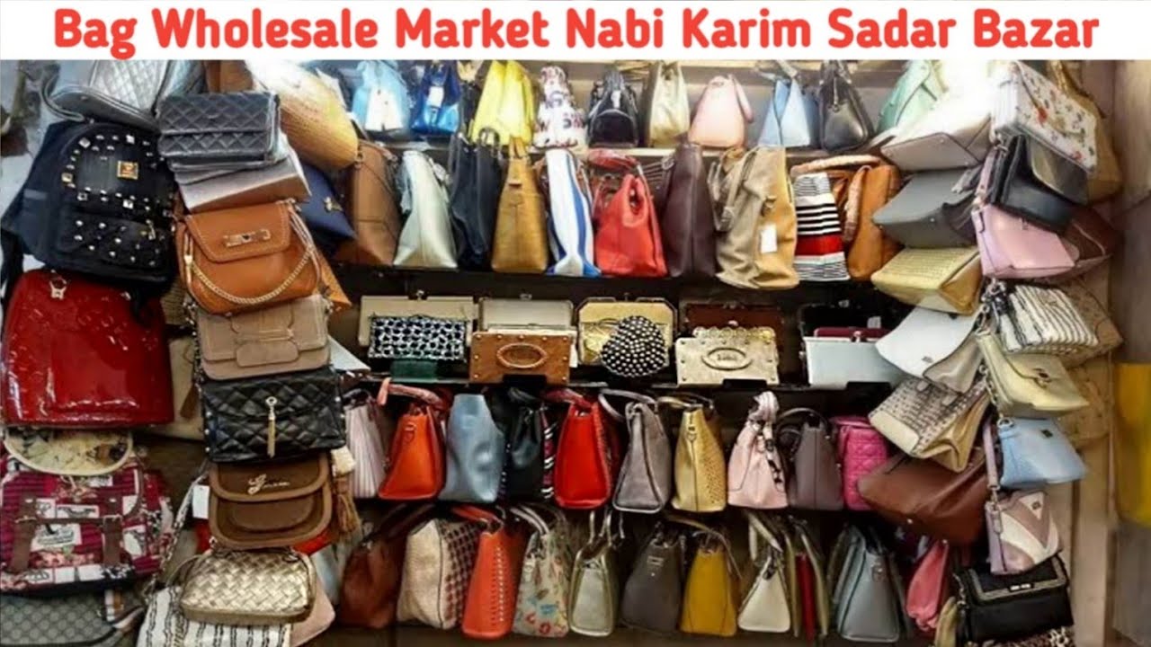 लेडीज पर्स एवं बैग | Ladies purse wholesale market Delhi | Imported &  Indian Purse bag Collection - YouTube