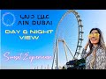 AIN DUBAI | Day & Night View | VIP Lounge | Sunset Experience | Full Tour | Dubai Eye Ferris Wheel