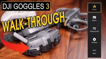 DJI Goggles 3 Full Walkthrough for Beginners! | Avata 2