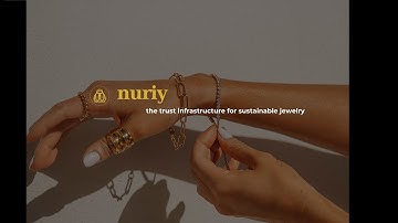 Sustainable Jewelry Algorithm | nuriy Jewelry Pitch