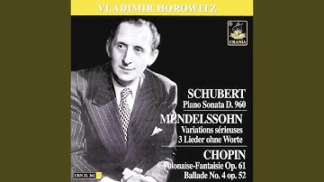 Sonata in B-Flat Major, D. 960: IV. Allegro ma non troppo