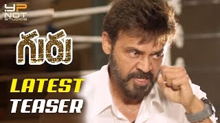 Guru Telugu Movie Latest Teaser | Venkatesh | Ritika Singh | #GuruTeaser | Santhosh Narayanan