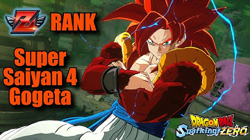 How a Z Rank Uses SSJ4 Gogeta | Dragon Ball Sparking Zero