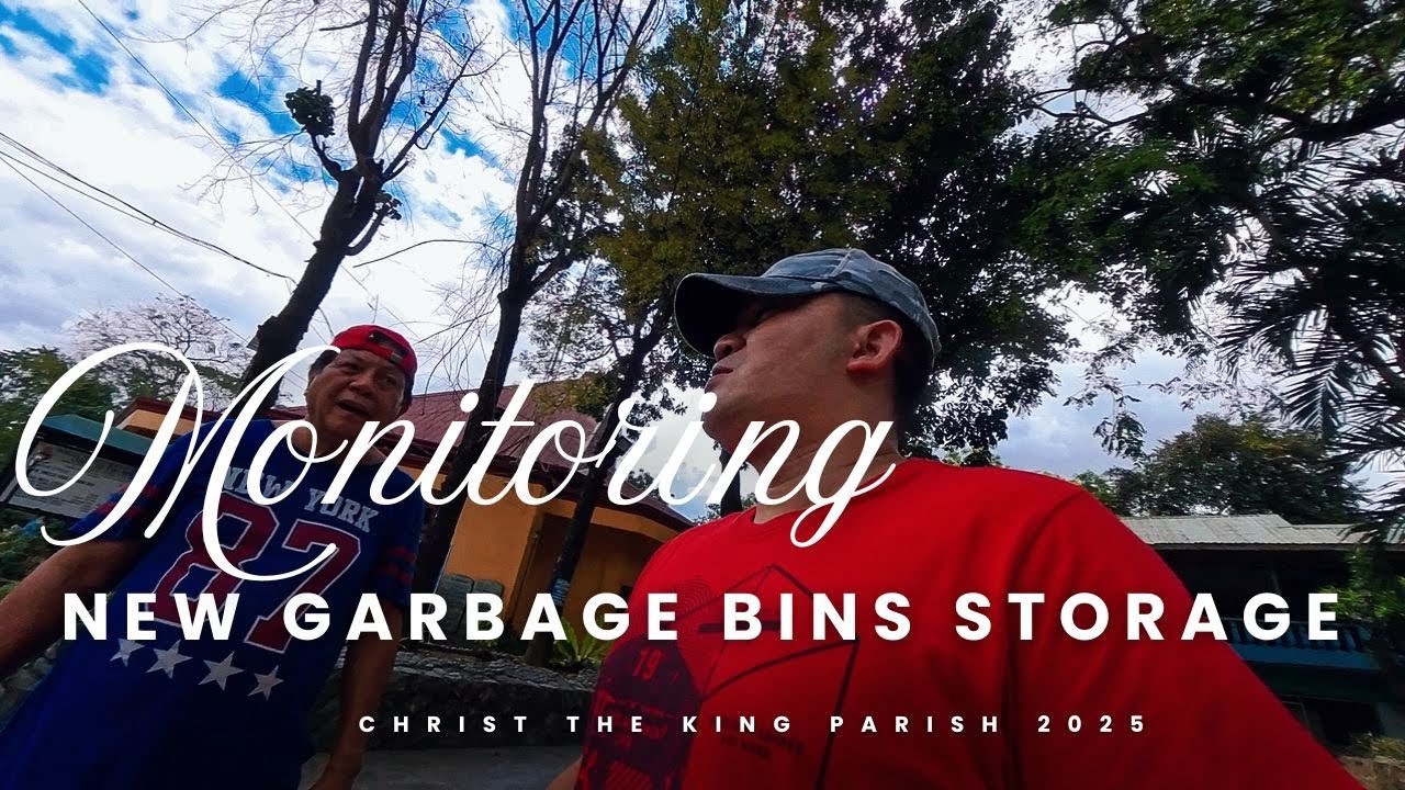 BUILDING A GARBAGE BIN STORAGE | Christ The King Parish Facilities 2025
