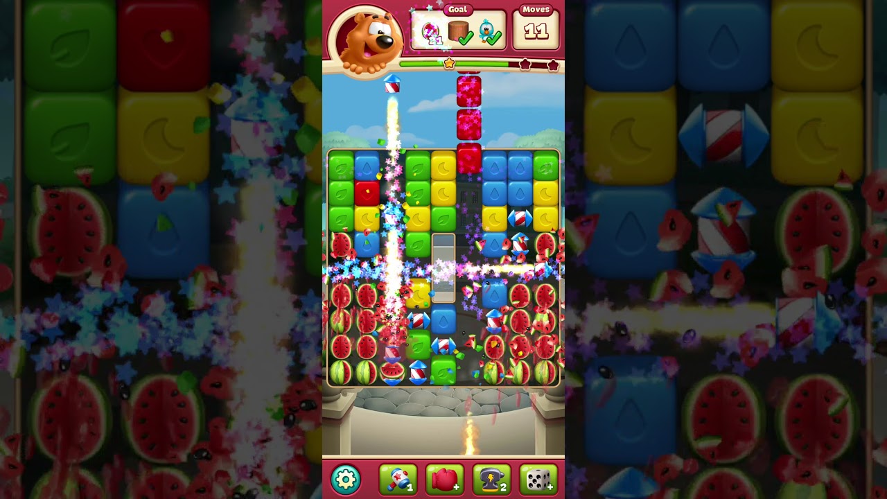 Toon Blast Level 3965 - NO BOOSTERS