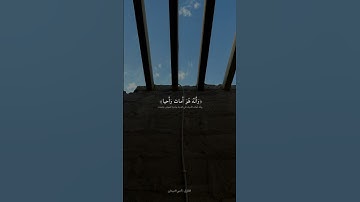(وأن ليس للإنسان إلا ما سعى) القارئ انس الميمان #quran #القرآن_الكريم #تلاوة_خاشعة #روائع_التلاوات