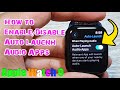 Apple Watch 9: How to Enable/Disable Auto-Laucnh Audio Apps