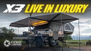 Patriot Campers X3  2020 WINNER Australian Offroad Camper Trailer of the Year  Launch Film