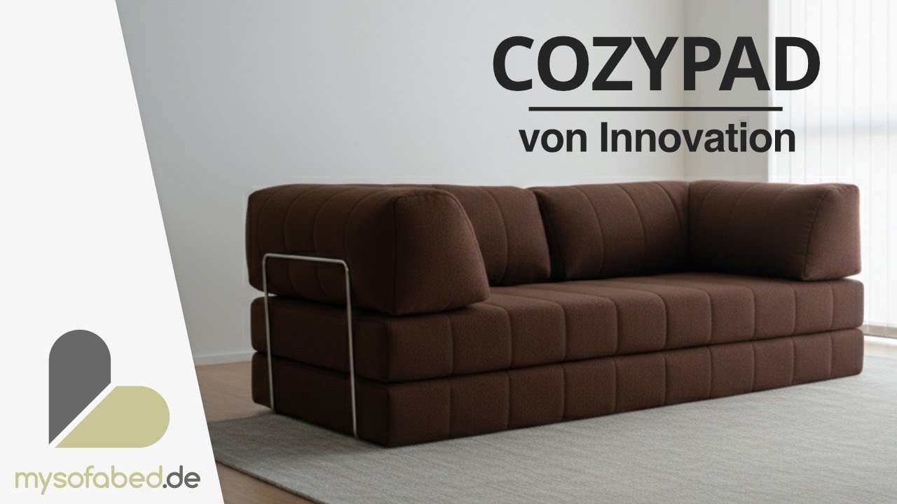 COZYPAD Schlafsofa mit Armlehnen von Innovation - mysofabed.de