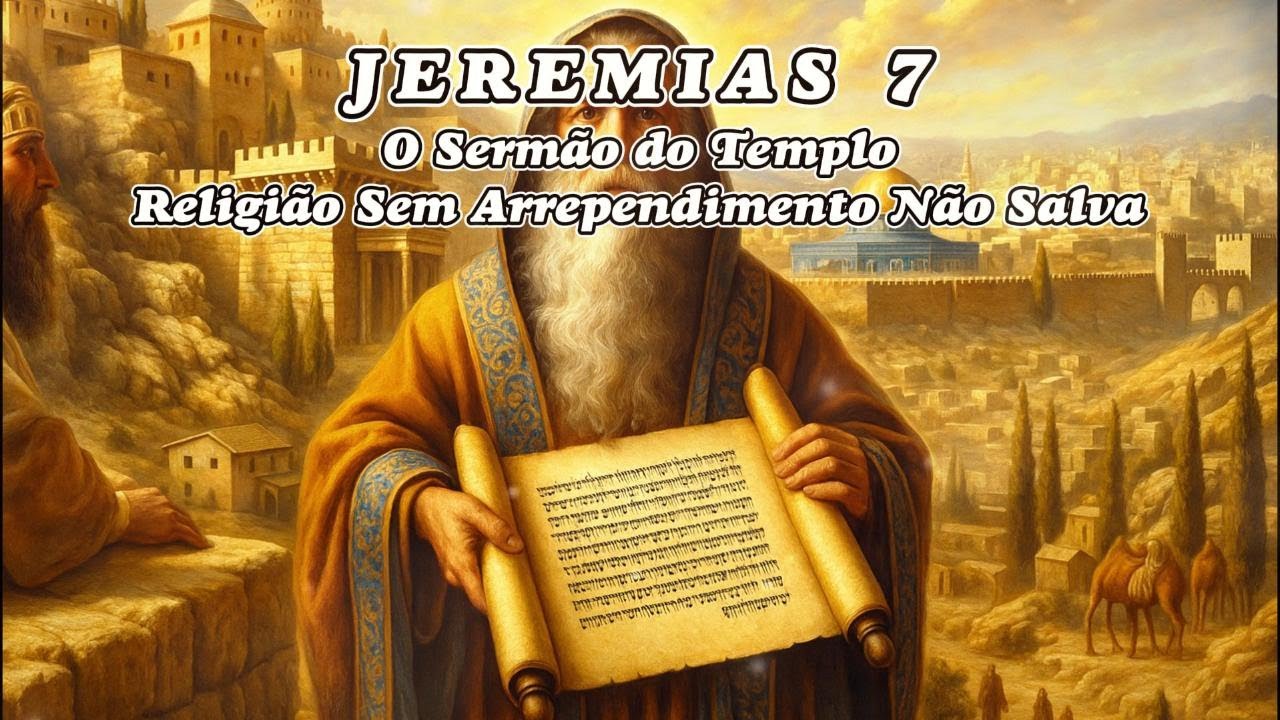 Jeremias 7 – O Sermão do Templo: Religião Sem Arrependimento Não Salva