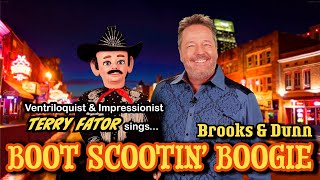 SO GOOD! Ventriloquist & Impressionist Terry Fator sings Brooks & Dunn "Boot Scootin' Boogie"!