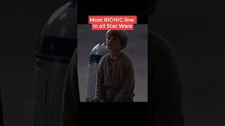 Most IRONIC line in all Star Wars