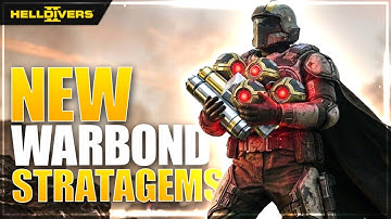 First Look At Helldivers 2 New Stratagems & Upcoming Warbonds