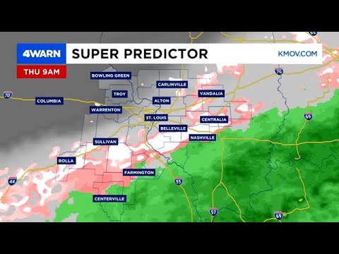 4Warn Forecast: Timing out our overnight rain/snow chances - YouTube