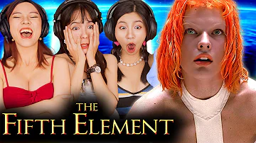 Foreign Girls React | The Fifth Element | First Time Watch