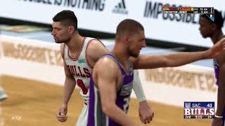 Sacramento Kings vs Chicago Bulls NBA 2k22