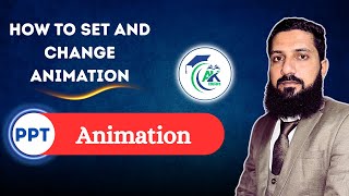 How to set and change the order of Animation in power points in Urdu/Hindi