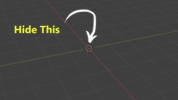 How to Hide The 3D Cursor in Blender