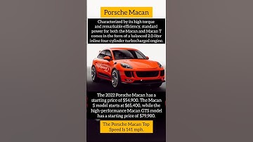 Porsche Macan car information 😱 #viral #cars #ytshort #porschemacan #cardetailing #moreviews #reels
