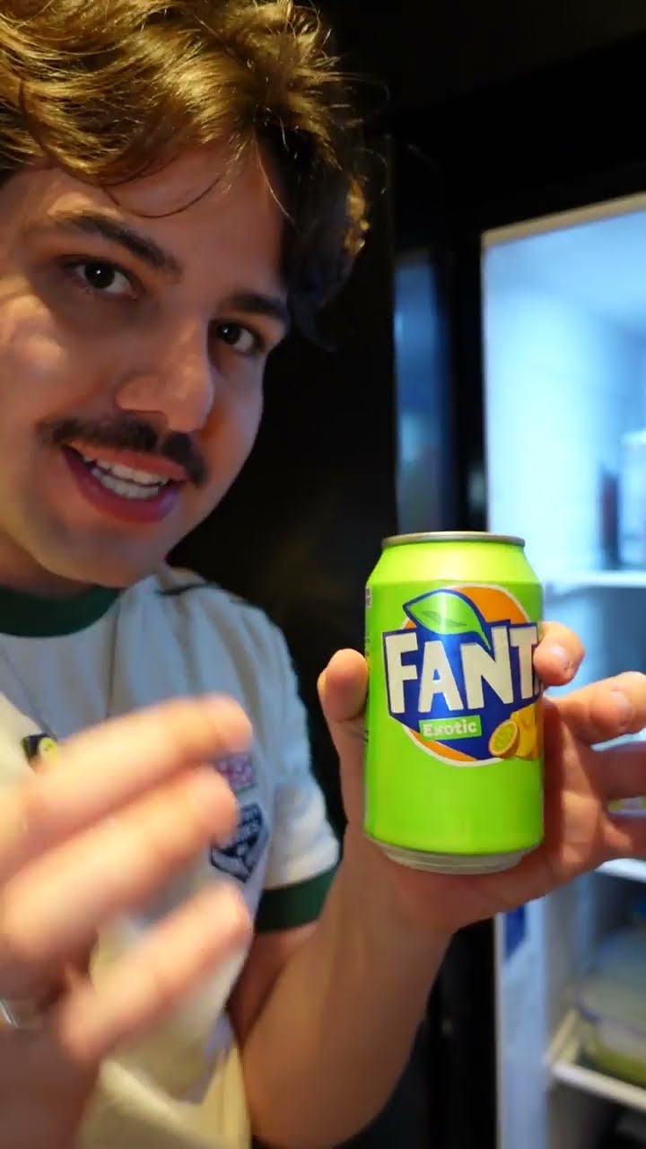 Agora provando bebidas ESTRANHAS