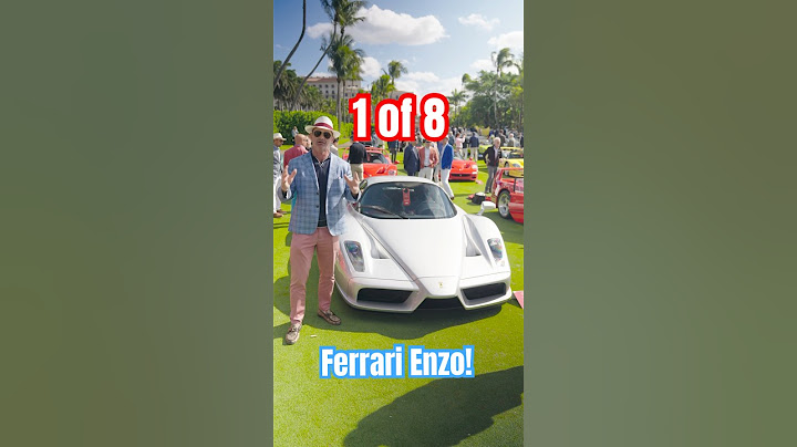 1 of 8 Ferrari Enzo! #ferrari #enzo  #cavallino #maralago