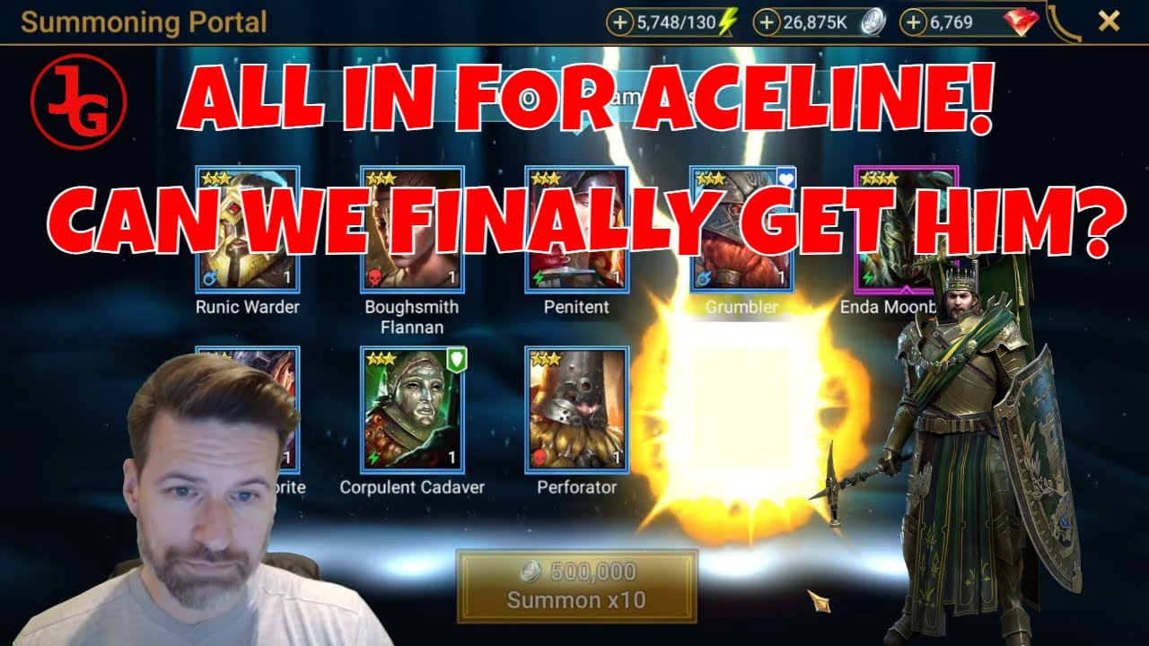 Shard Pulls for Acelin the Stalwart! Raid Shadow Legends 