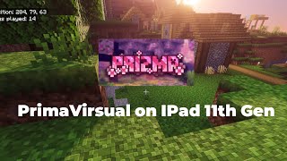 Test PrizmaVirsual on IPad 11th Gen A16 Bionic