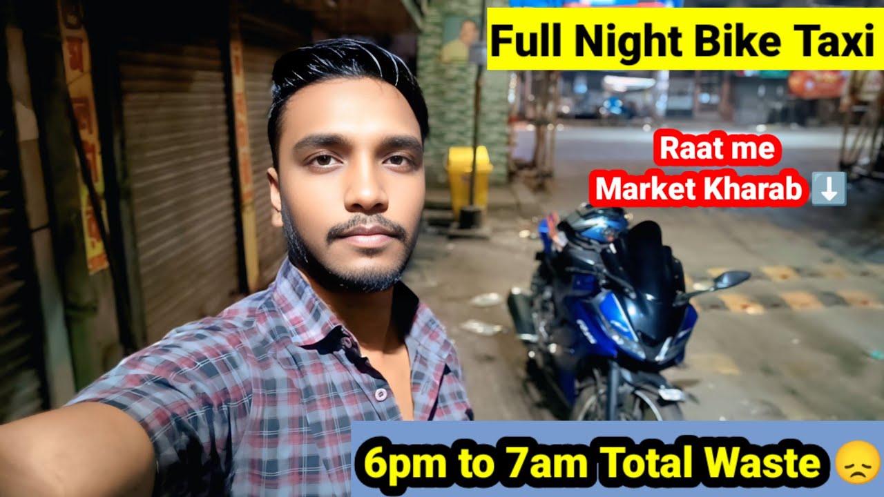 Rapido Captain Full Night Earning || Full Night Bike Taxi Job In Kolkata 