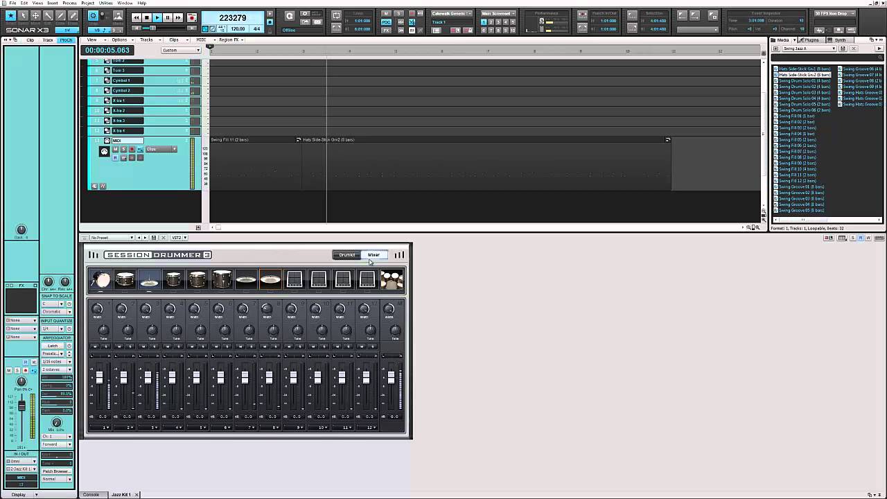 Chocolate Cake Drum Kits for Session Drummer 3