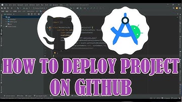 how to deploy android studio project on github