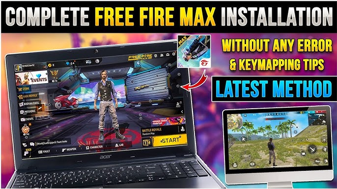 Free Fire Games Download install windows 7,8,10,XP/ download free fire on pc  without bluestacks 